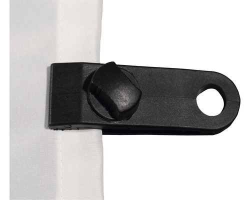 Clip en plastique pour fixer les textiles