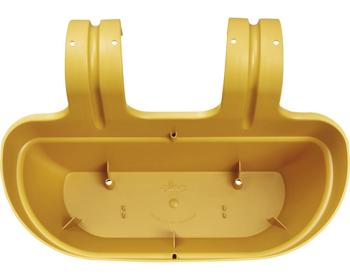 Gelber elho Balkonkasten zum Aufhängen