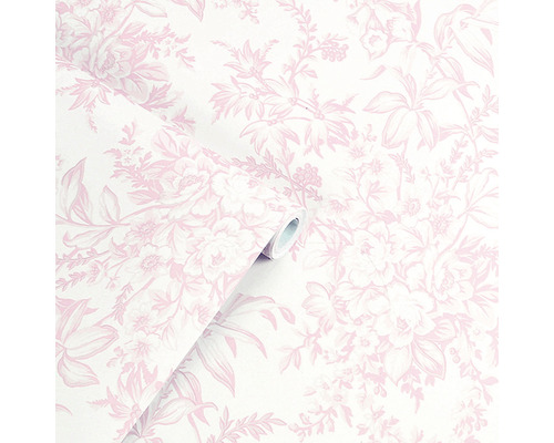 Tapetenrolle mit Blumenmuster