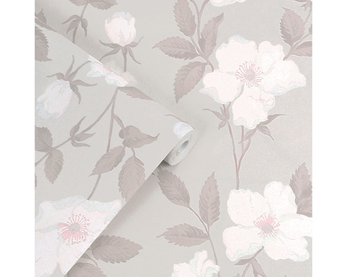 Rouleau de papier peint à motif floral