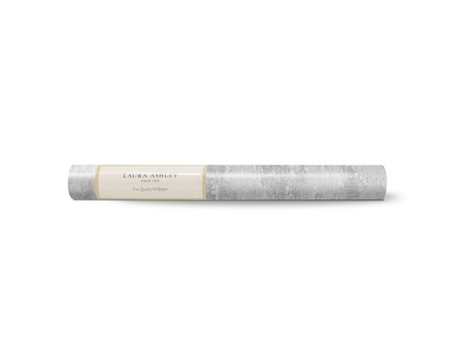 Tapetenrolle mit grauer Betonoptik von Laura Ashley
