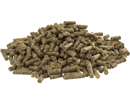 Haufen Holzpellets