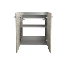 Waschtischunterschrank FACKELMANN Small Bathroom Collection BxHxT 52 x 60 cm x 24,3 cm Frontfarbe eiche natur
