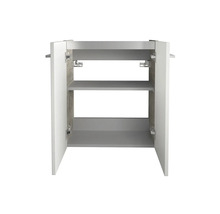 Waschtischunterschrank FACKELMANN Small Bathroom Collection BxHxT 52 x 60 cm x 24,3 cm Frontfarbe weiß hochglanz 84648