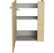 Waschtischunterschrank FACKELMANN Small Bathroom Collection BxHxT 44 x 60 cm x 24,3 cm Frontfarbe sand eiche 84651