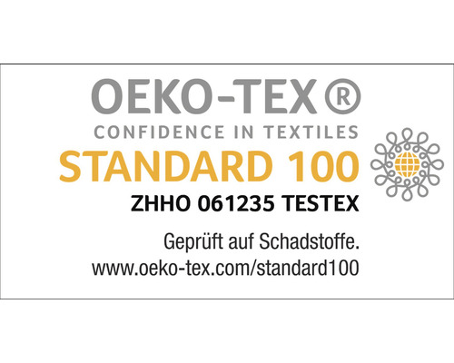 OEKO-TEX Standard 100 Siegel: Geprüft auf Schadstoffe