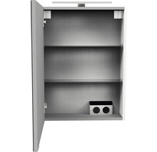 Spiegelschrank FACKELMANN SBC Small Bathroom Collection 500 x 16,2 x 680 mm weiß 1-türig LED links