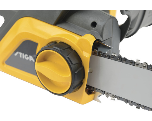 Detailansicht einer Stiga Kettensäge