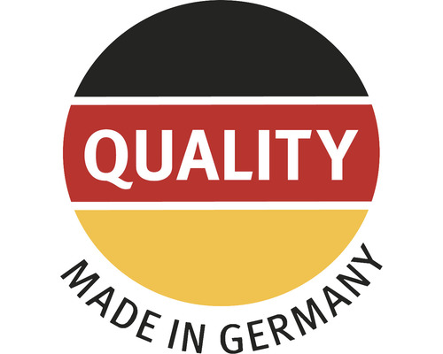 Qualitätsprodukt hergestellt in Deutschland