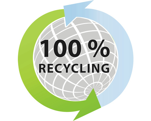 Symbole pour 100 % de recyclage