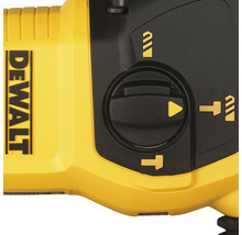 Vue détaillée du marteau perforateur DeWalt avec sélecteur de fonctions
