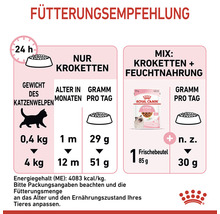 Katzenfutter trocken ROYAL CANIN Kitten Trockenfutter für Kätzchen 4 kg