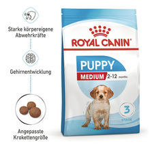 Hundefutter trocken ROYAL CANIN Medium Puppy Welpenfutter für mittelgroße Hunde 4 kg