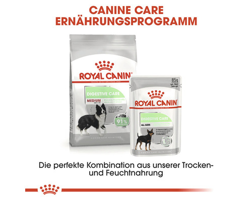 Royal Canin Canine Care Ernährungsprogramm für Hunde mit Verdauungsproblemen, Trocken- und Feuchtnahrung