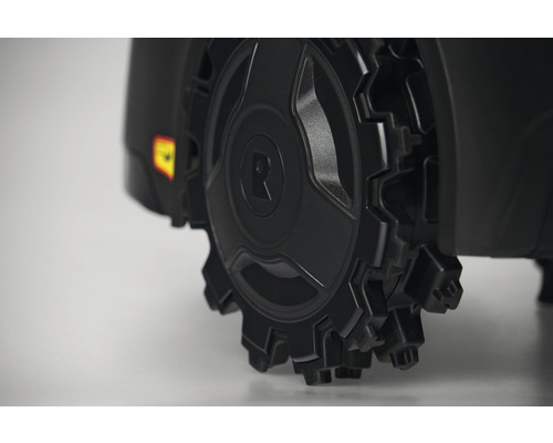 Rad eines Rasenmähroboters