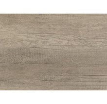 Badmöbel-Set Sanox Dante BxHxT 81 x 170 x 45,5 cm Frontfarbe nebraska oak mit Waschtisch Naturstein schwarz und Naturstein-Waschtisch Spiegel mit LED-Beleuchtung Waschtischunterschrank-thumb-3