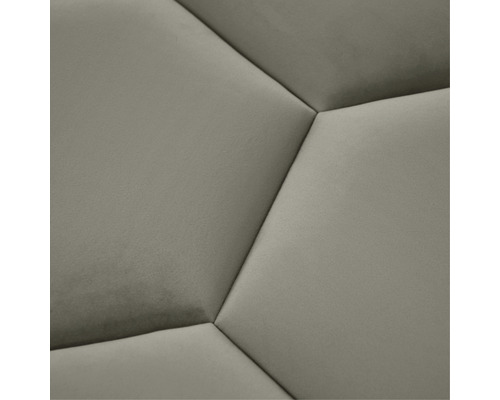 Gros plan sur un panneau mural gris