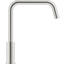 Robinet de lavabo en métal avec bec haut