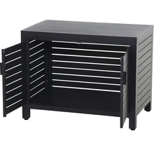 Armoire de rangement avec deux portes en métal