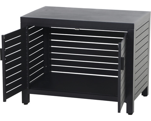 Armoire de rangement avec deux portes en métal