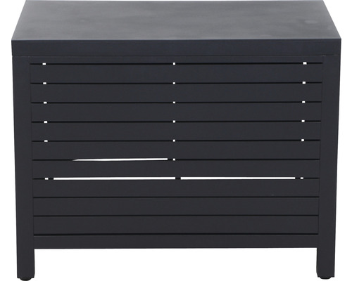 Coffre de rangement extérieur avec design à lamelles