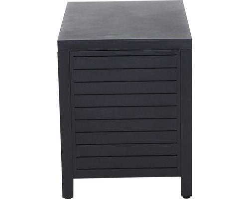 Coffre de jardin en plastique en forme de cube