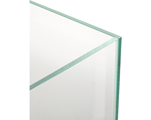 Detailansicht einer Glasecke