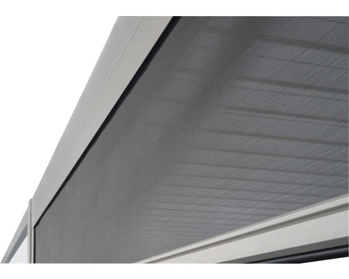 Detailansicht eines Insektenschutzrollos