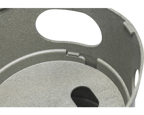 Detailaufnahme eines Lochsägenaufsatzes