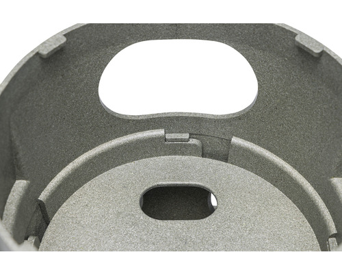 Scie cloche métallique avec ouvertures