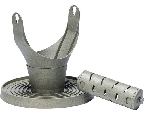 Préparateur de thé de compost avec réservoir, base et filtre