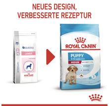Hundefutter trocken ROYAL CANIN Medium Puppy Welpenfutter für mittelgroße Hunde 4 kg