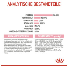 Analytische Bestandteile, Zusammensetzung und Zusatzstoffe von Tiernahrung