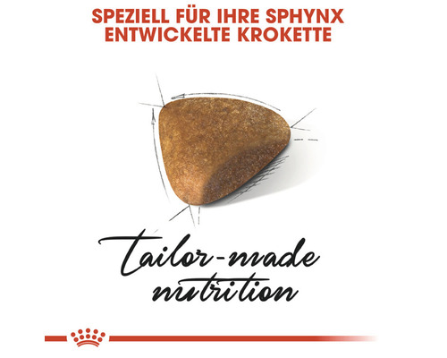 Katzenfutterkrokette speziell für Sphynx Katzen