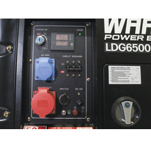 Groupe électrogène Warrior LDG6500SV3-EU Diesel 3 phases 5500W 1x400V 1x230V-thumb-4