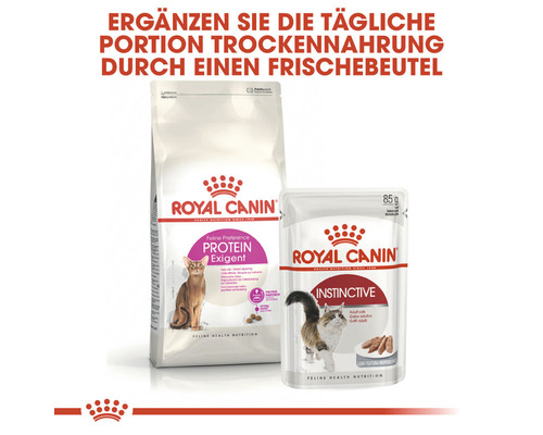 Royal Canin Trockenfutter und Frischebeutel für Katzen