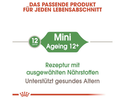 Mini Adult Ageing 12+ Hundefutter Produktinformationen