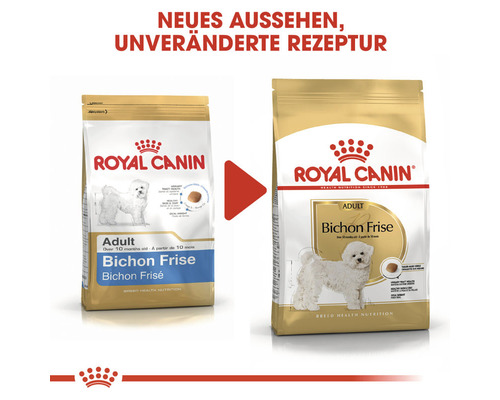 Zwei Packungen Royal Canin Bichon Frise Adult Hundefutter im Vergleich