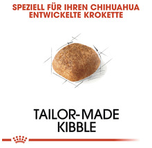 Hundefutter Krokette für Chihuahuas
