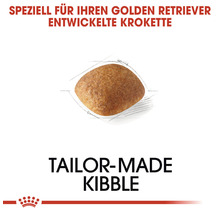 Hundefutter Krokette für Golden Retriever