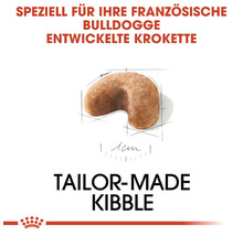 Hundefutterkrokette speziell für französische Bulldoggen