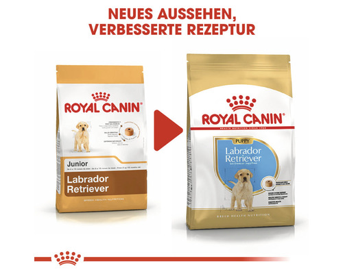 Royal Canin Hundetrockenfutter für Labrador Retriever Welpen, neue Rezeptur
