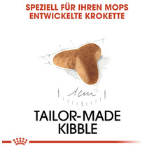 Speziell entwickelte Krokette für Möpse.