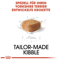 Speziell für Yorkshire Terrier entwickelte Hundefutter-Krokette