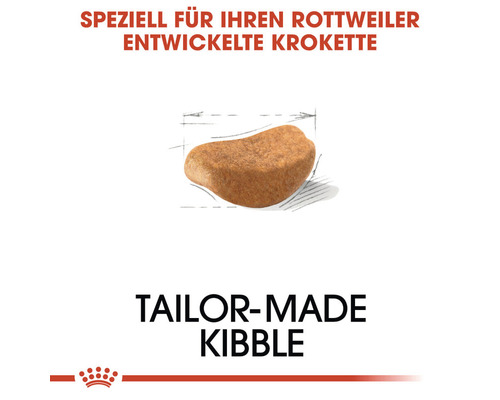 Speziell entwickelte Krokette für Rottweiler