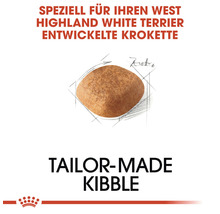 Krokette speziell für West Highland White Terrier