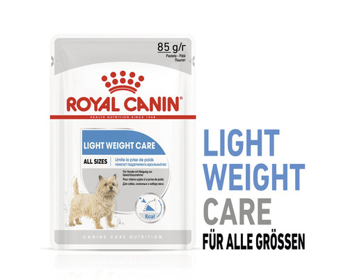 Royal Canin Light Weight Care Hundefutter für alle Größen, 85 Gramm