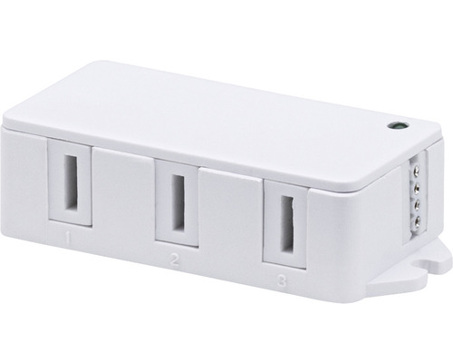 Clever Connect Driver Paulmann max. 12W 12V avec distributeur 3x blanc pour éclairage de meuble Clever Connect