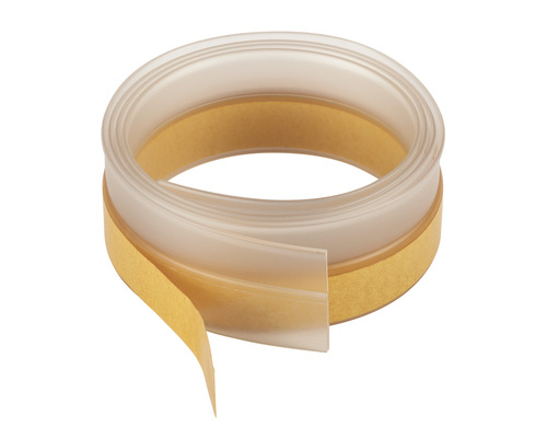 Joint de porte fix-o-moll Soft autocollant transparent 1 m x 32 mm Profilé d'étanchéité de porte avec bande adhésive