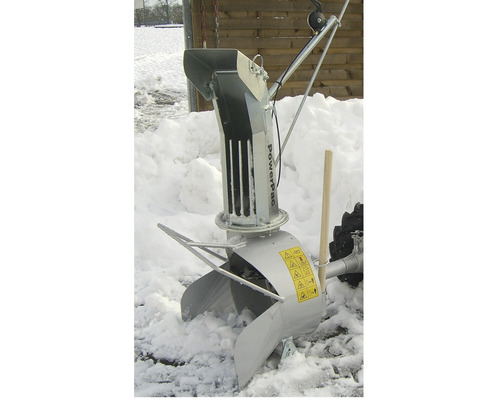 Fraise à neige Powerpac dans la neige